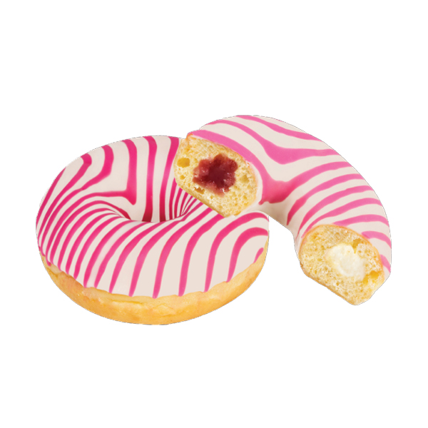 DONUT PANNA COTTA ΜΕ ΒΑΤΟΜΟΥΡΟ ΚΑΙ CREAM CHEESE 70g