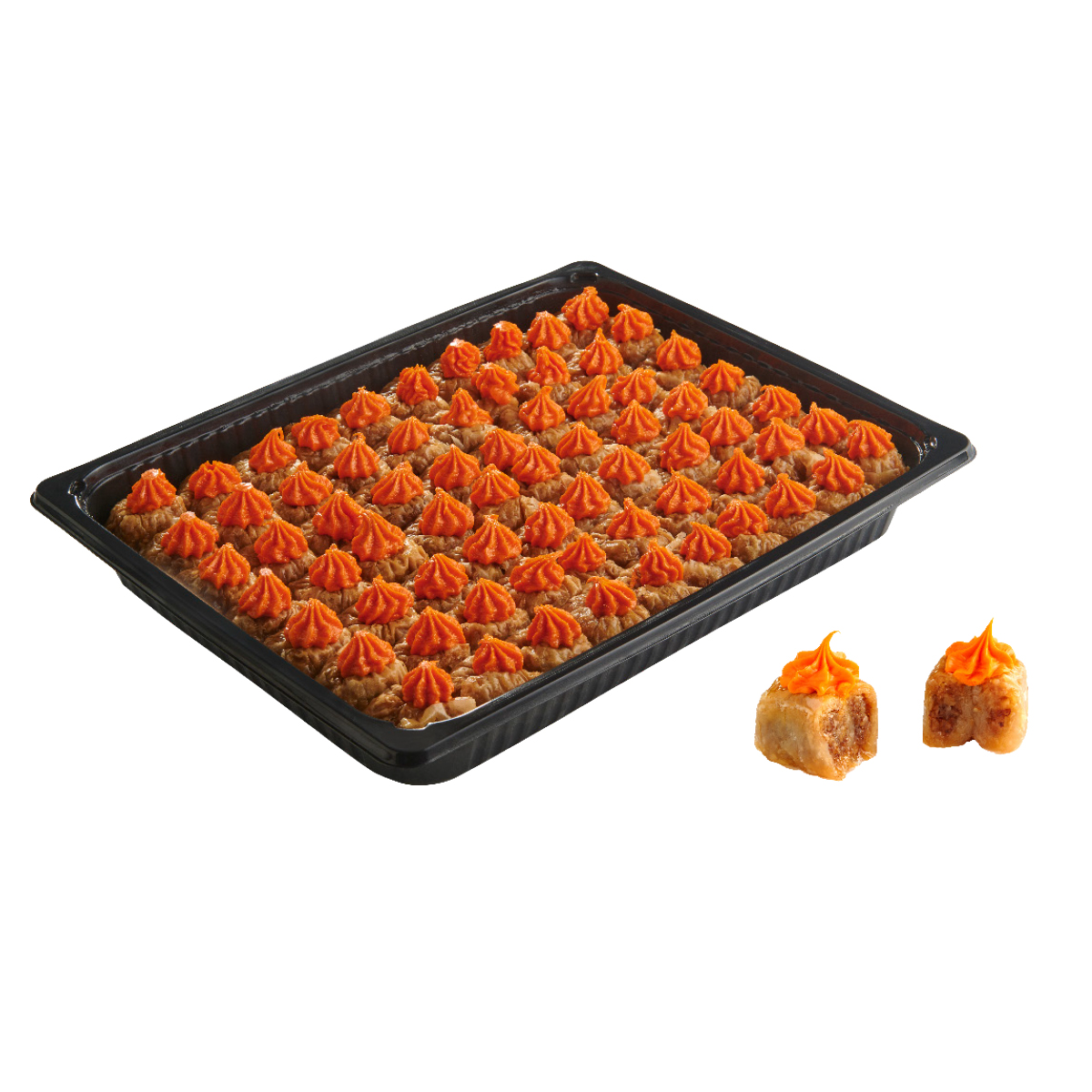 MINI BAKLAVA NEST ORANGE 70pcs